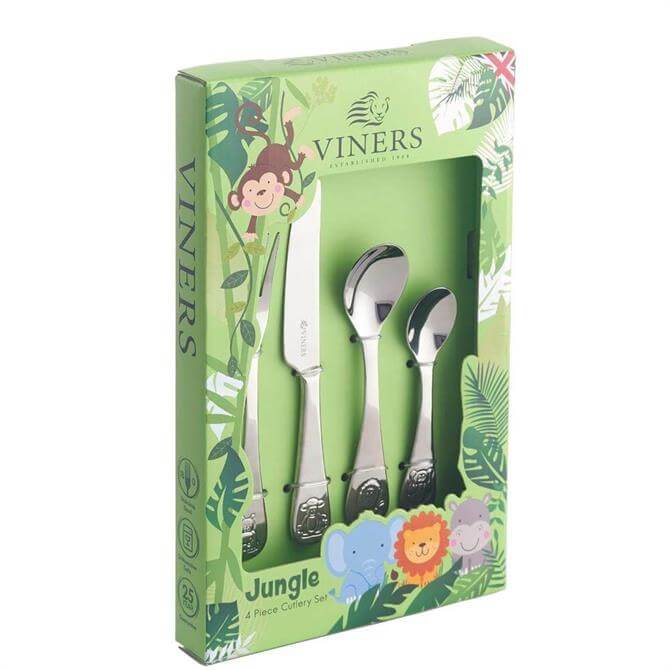 Viners Jungle 4 Piece Stainless Steel Cutlery Set
